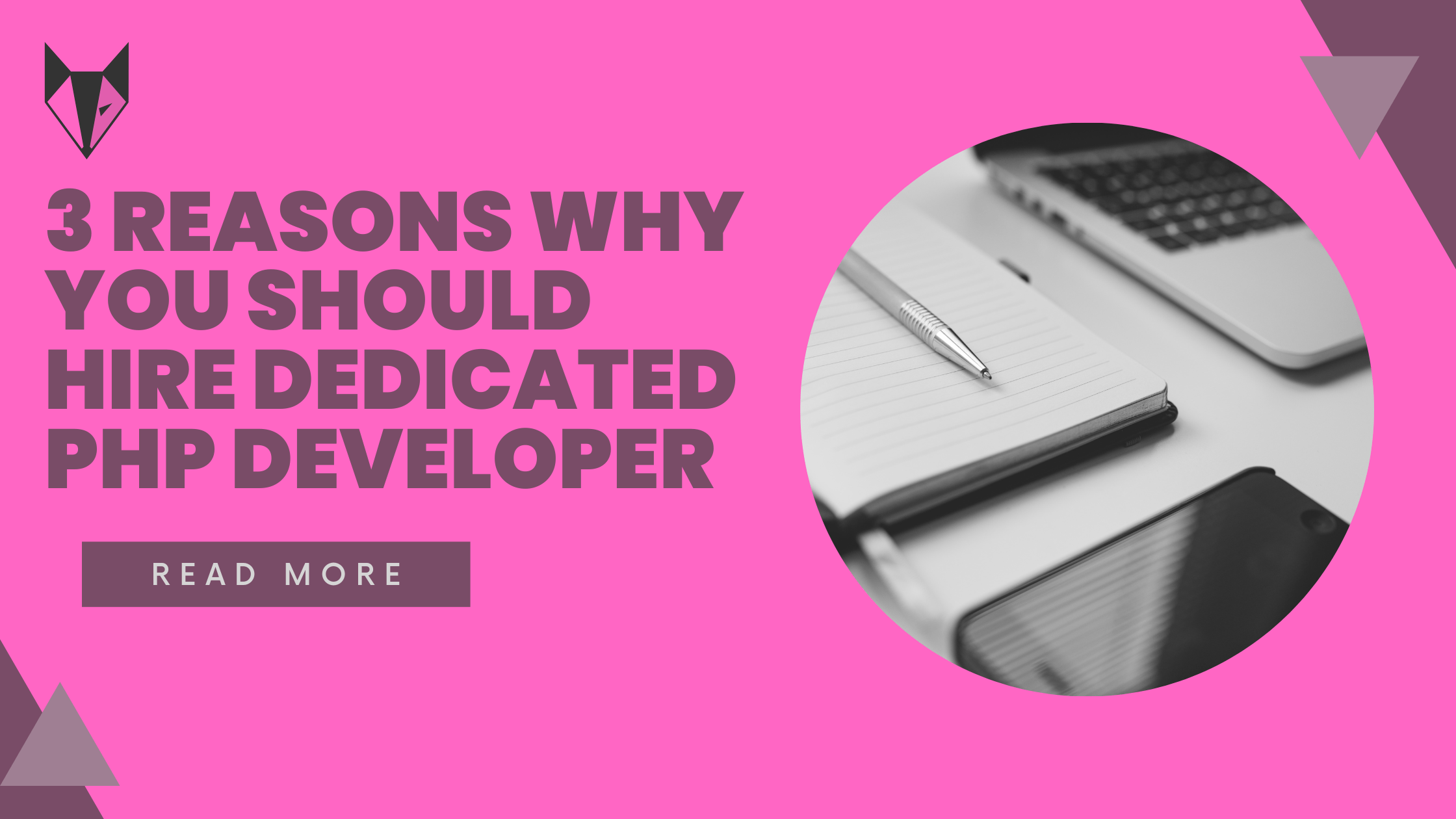 Pink Minimalist Surprising Facts About Blogging Blog Banner