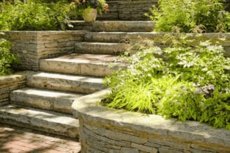 Exterior stone walls can transform your outdoors