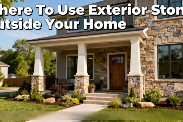 Where To Use Exterior Stone Outside Your Home