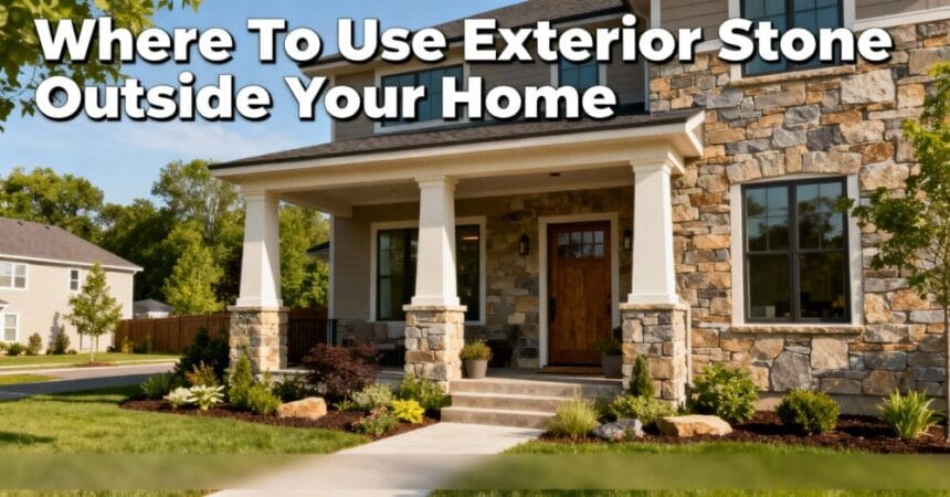 Where To Use Exterior Stone Outside Your Home