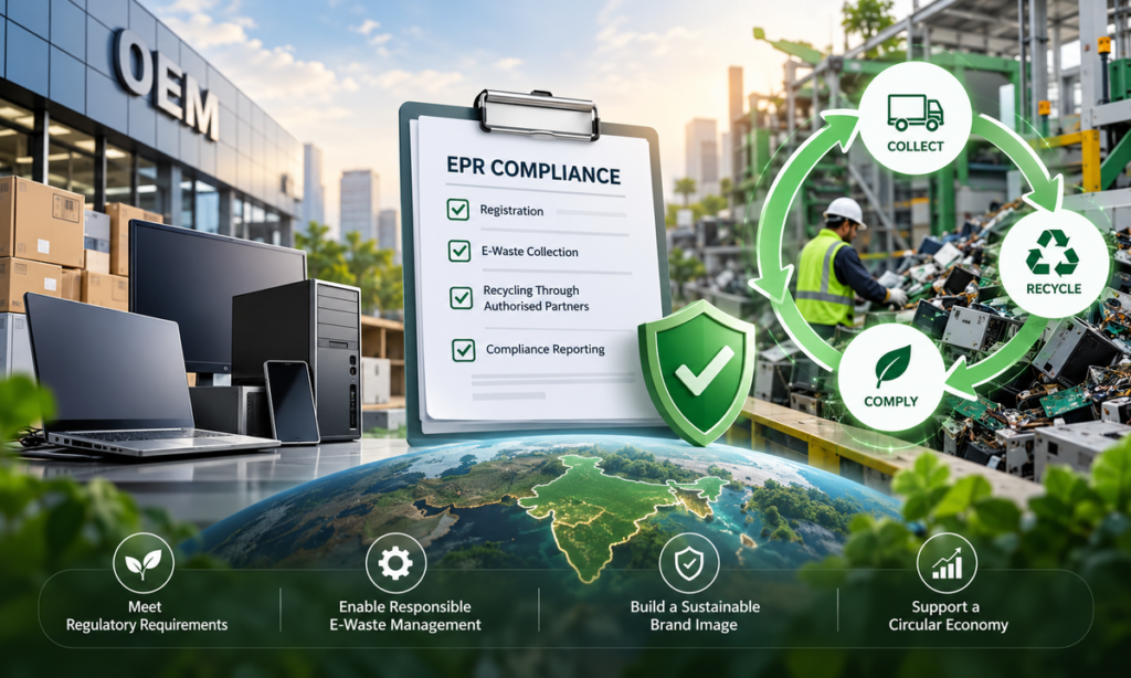 EPR Compliance Services for OEMs: A Complete Guide to E-Waste Compliance in India