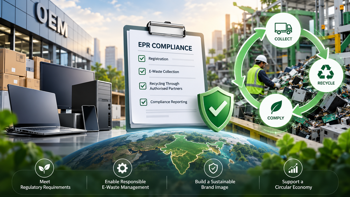 EPR Compliance Services for OEMs: A Complete Guide to E-Waste Compliance in India