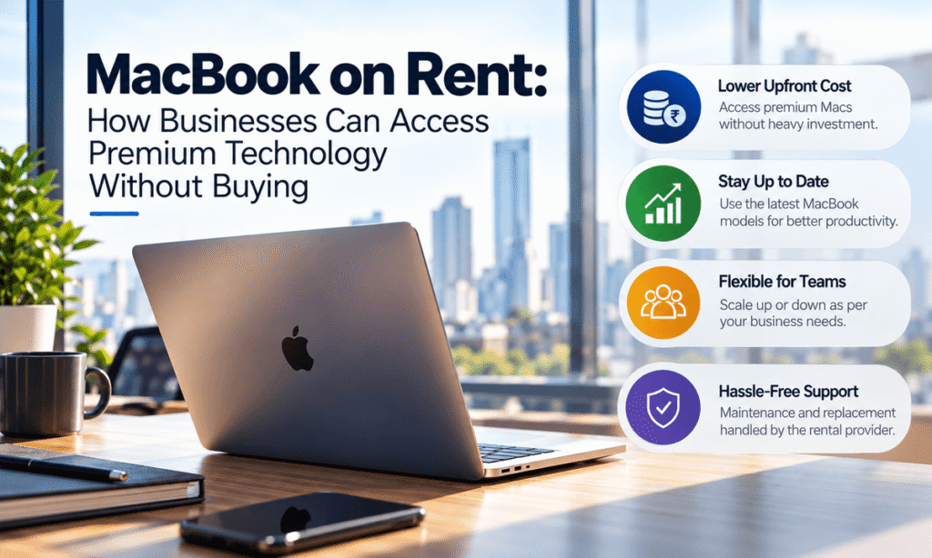MacBook on Rent: How Businesses Can Access Premium Technology Without Buying